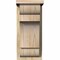 Ekena Millwork New Brighton Rough Sawn Corbel w/Backplate, Douglas Fir, 8"W x 10"D x 18"H COR08X10X18NEB01RDF - alternate 3